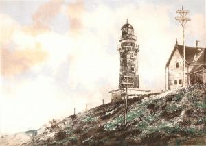 Faro y casa
